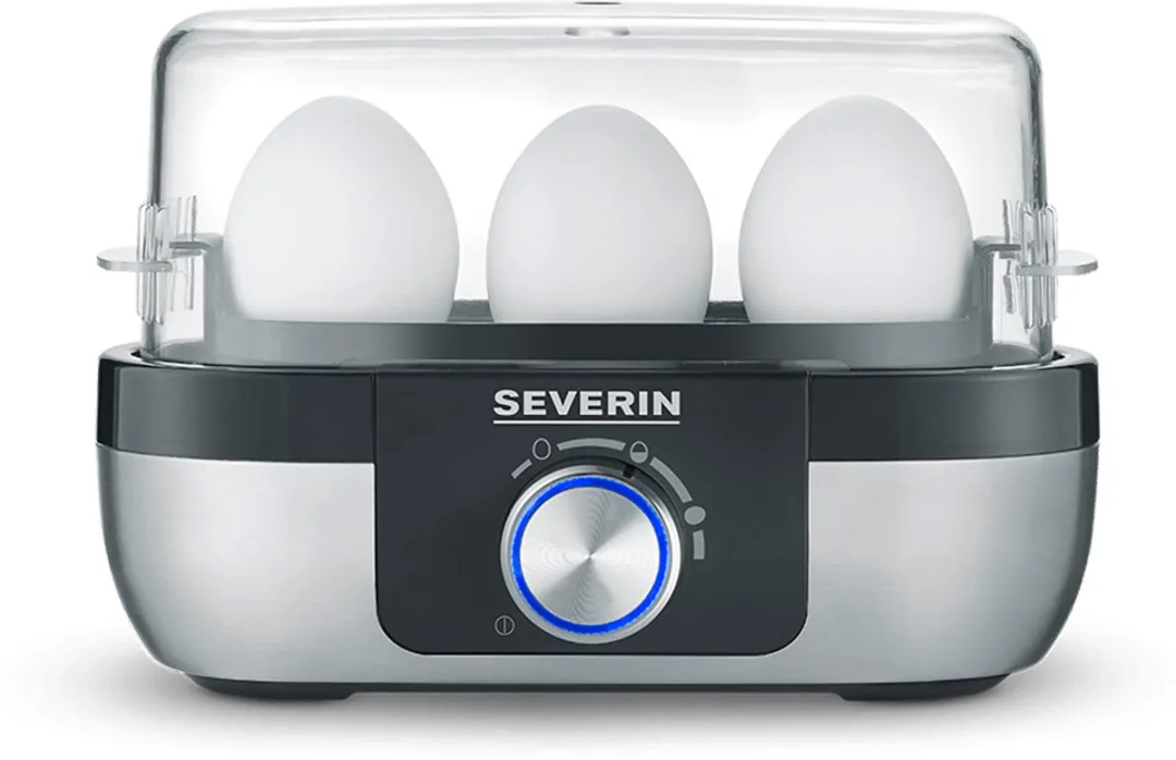 Severin EK 3163 Eierkoker 3 Stuks - 270W - Zilver