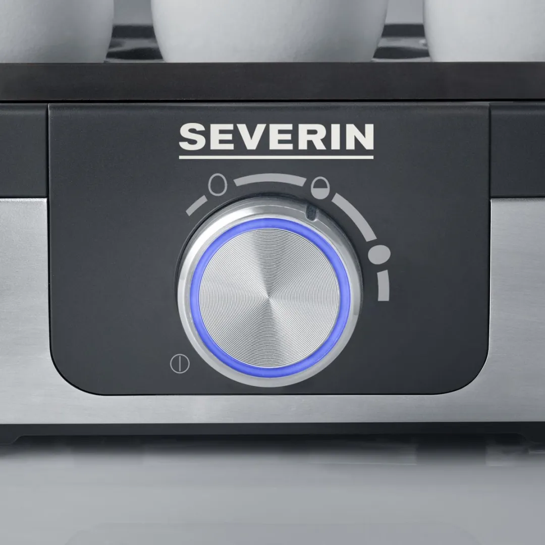 Severin EK 3163 Eierkoker 3 Stuks - 270W - Zilver