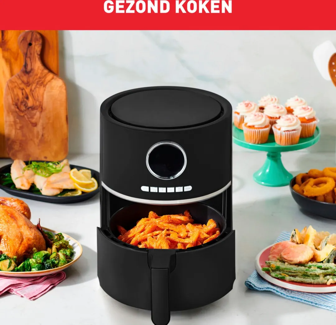 Tefal Ultra Fry EY1118 Heteluchtfriteuse 4,2L - 1630W - Zwart