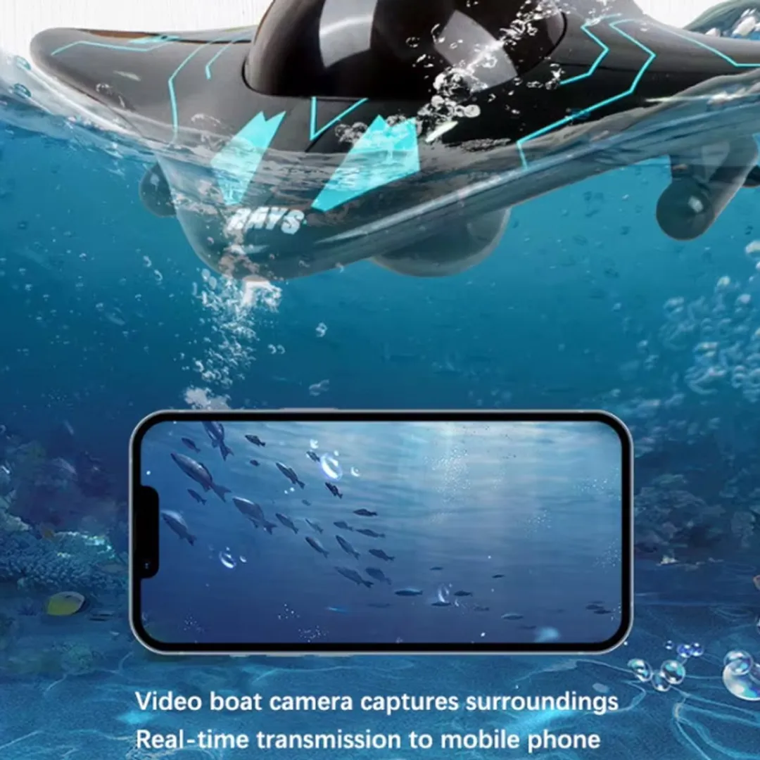 RedParrot Onderwater Drone ONDERWATERDRONE - 2MP - Zwart
