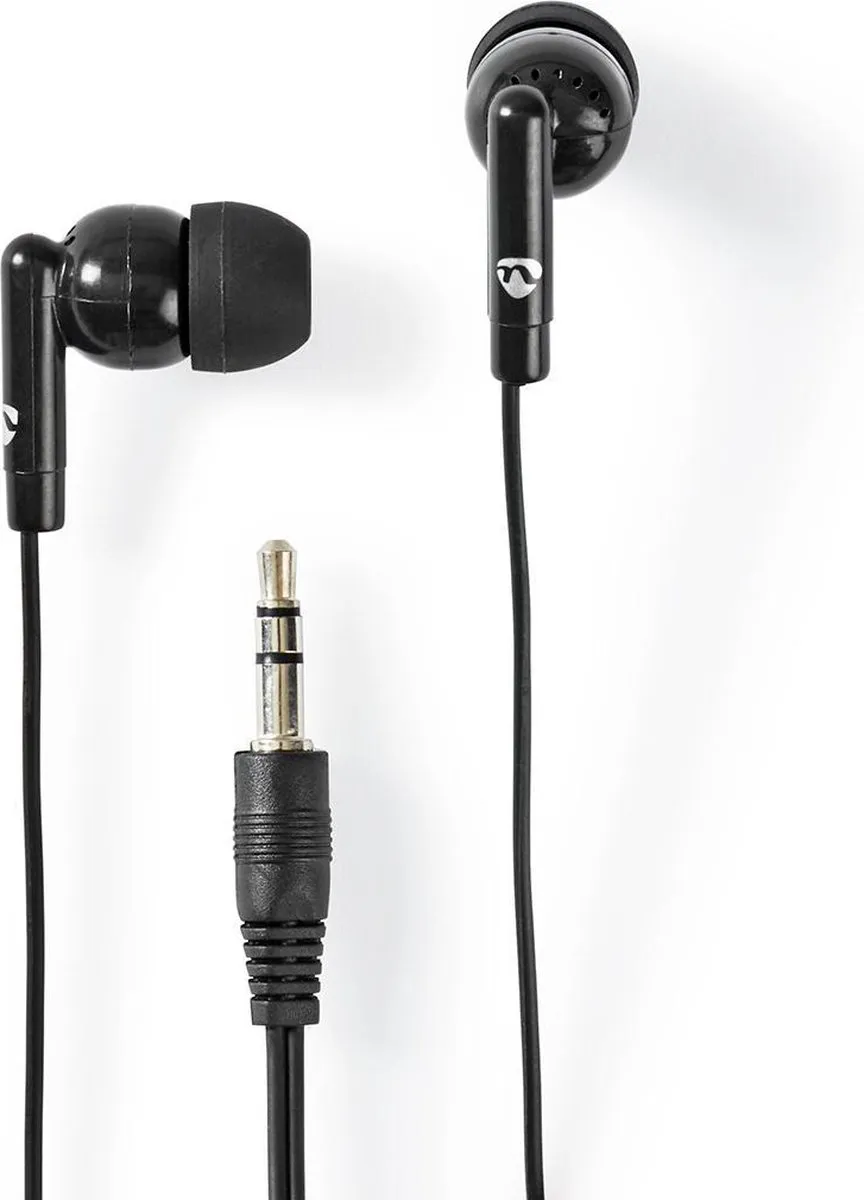 Nedis HPWD1000BK Bedrade Koptelefoon 1.2m