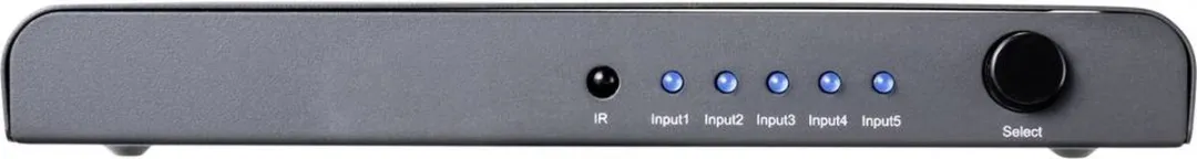 SpeaKa Professional SP-HSW-250 HDMI-switch 5 poorten - 4K@60Hz - Zwart