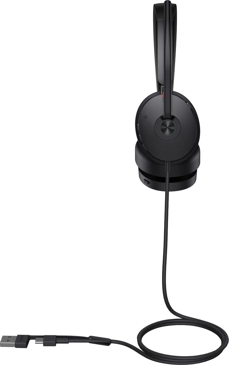 Yealink UH48 Dual Teams Headset - USB-C/A - Zwart