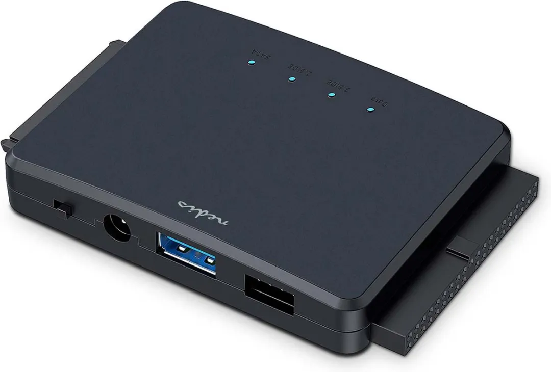 Nedis HDADIS110BK Hardeschijfadapter USB 3.2 - IDE/SATA - 2.5/3.5" - Zwart - afbeelding 6 van 6