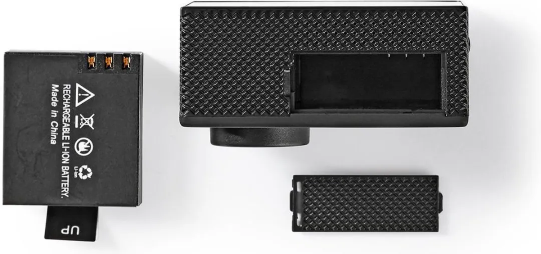 Nedis ACAM21BK Action Camera 12MP - 1080p30 - Waterdicht - Zwart - afbeelding 6 van 6