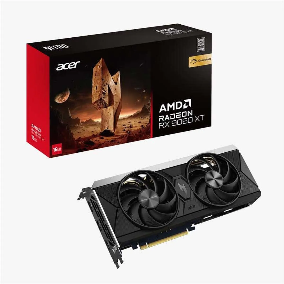 Acer Nitro Radeon RX 9060 XT OC Videokaart 16GB - DP.Z4KWW.P01 - afbeelding 6 van 6