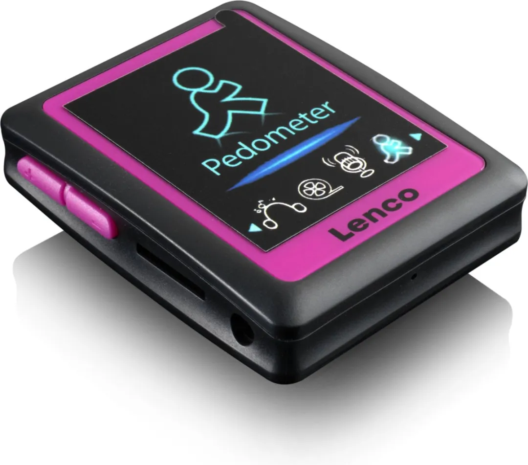 Lenco PODO-152 MP4-speler 4GB - Roze/Zwart