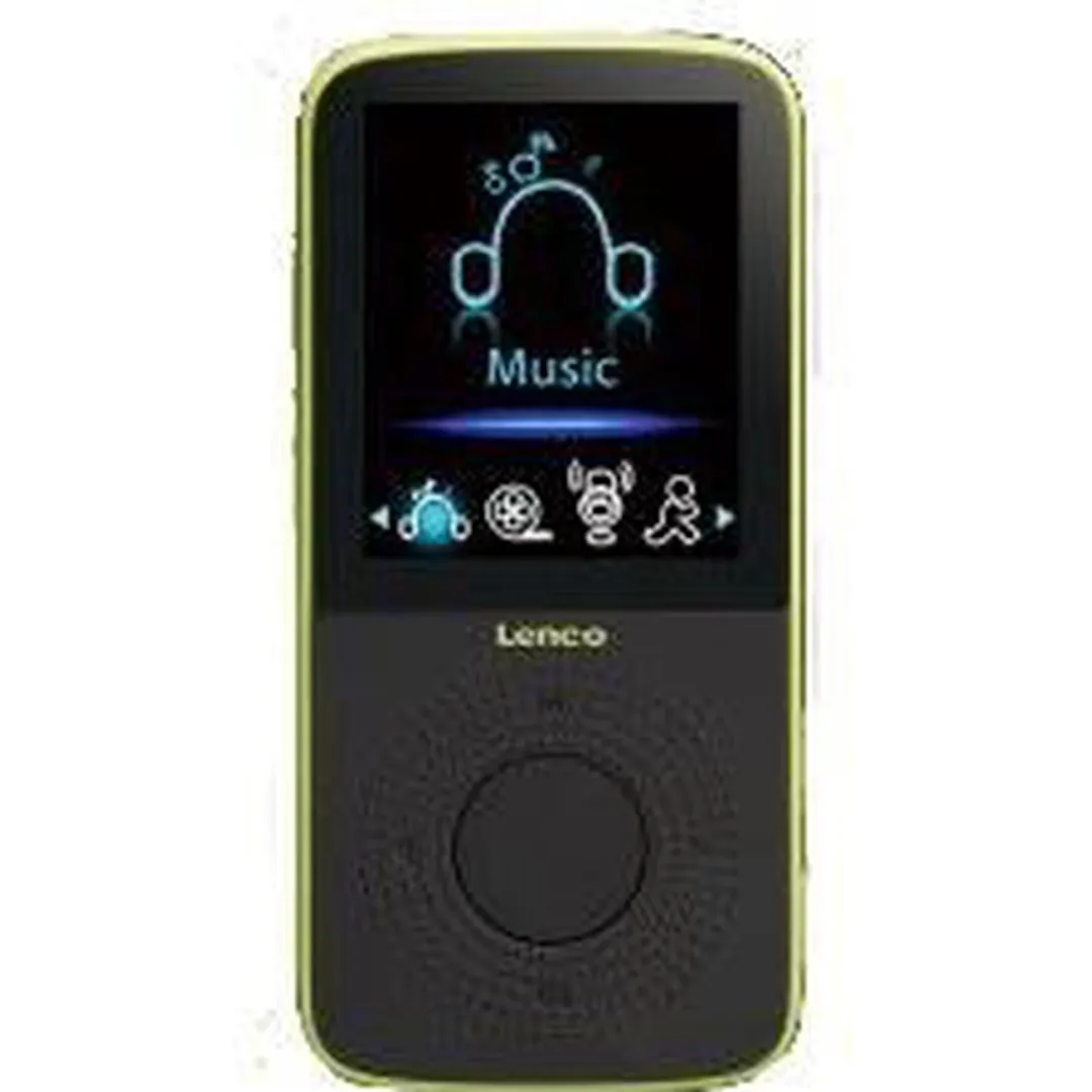 Lenco PODO-153LM MP3-Speler met Stappenteller - 4GB - Groen