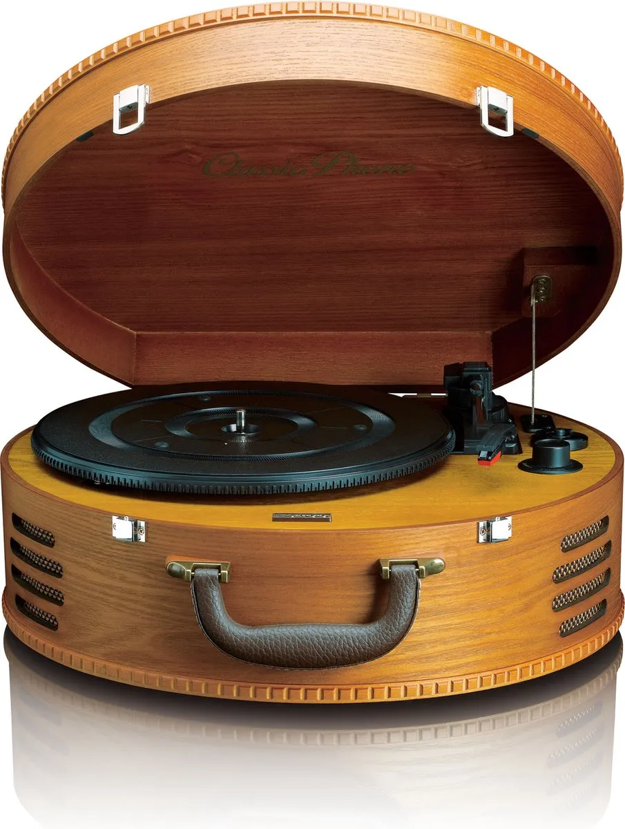 Lenco Classic Phono TT-34 Platenspeler - Bruin