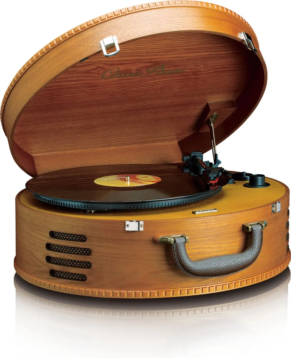 Lenco Classic Phono TT-34 Platenspeler - Bruin - afbeelding 6 van 6