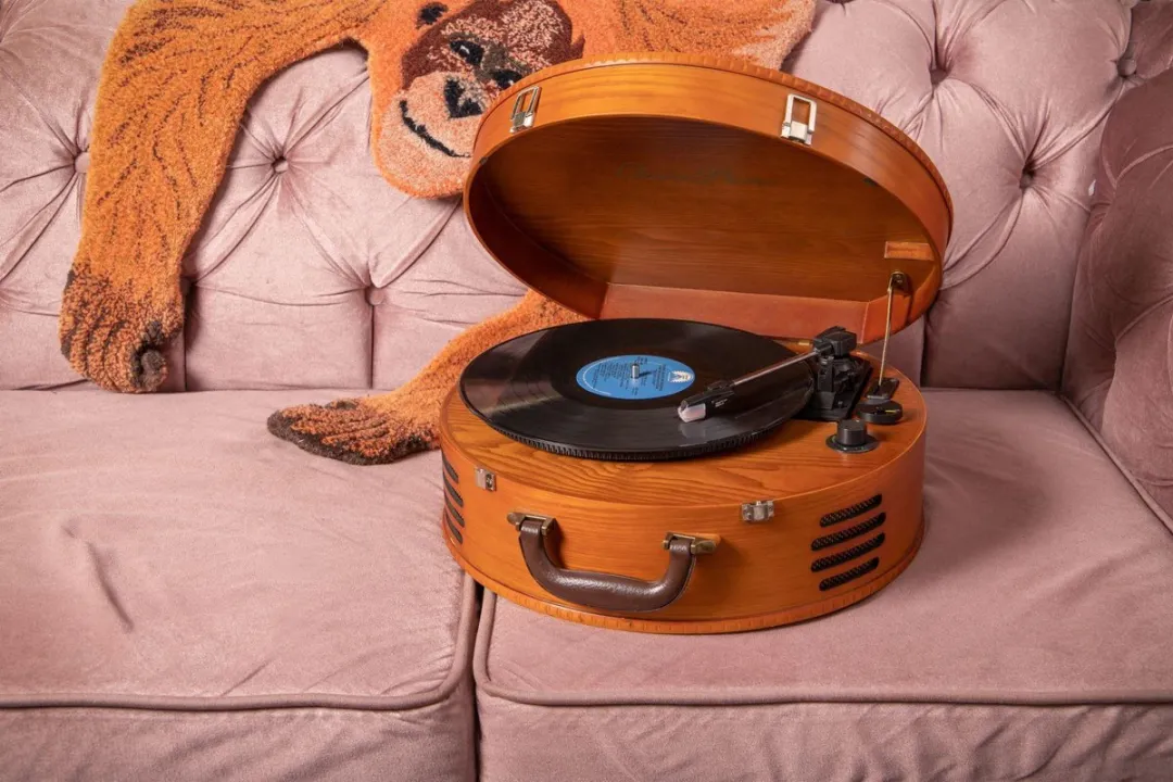 Lenco Classic Phono TT-34 Platenspeler - Bruin