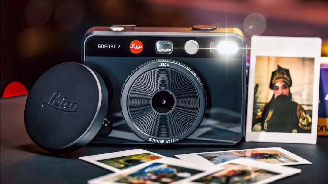 Leica Sofort 2 Instantcamera - Zwart
