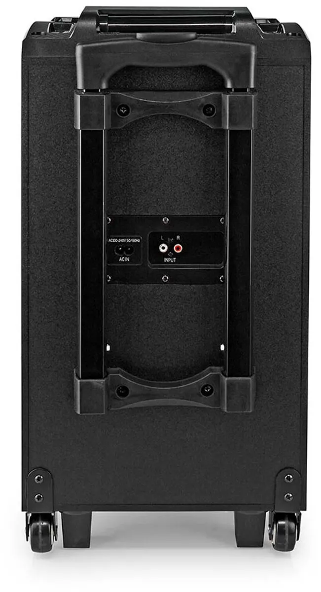 Nedis SPPT800 Bluetooth Party Speaker 120W - Zwart