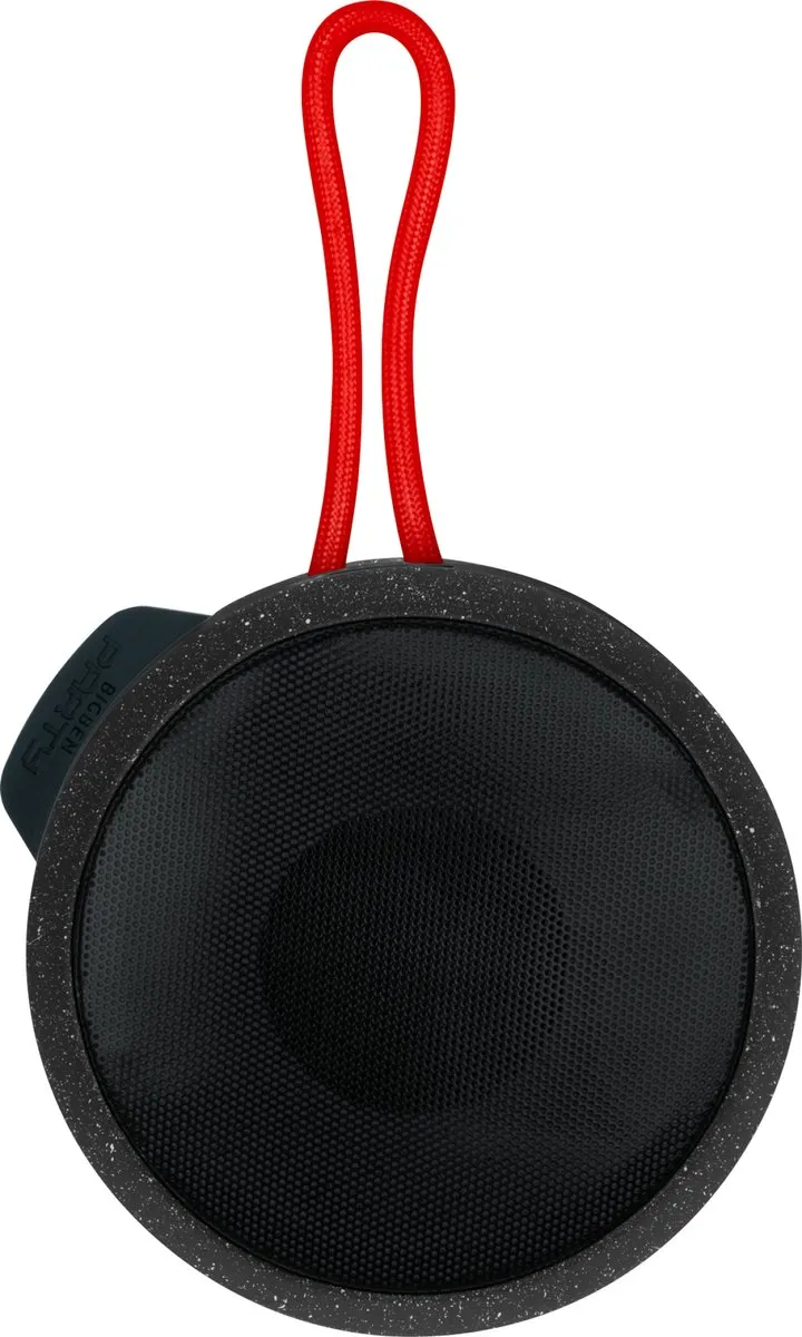 Bigben Party Nano PARTYBTIPNANO Draadloze Speaker - Zwart/Rood
