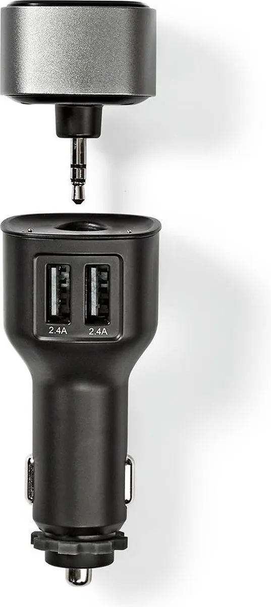 Nedis BTMA200BK Bluetooth Multi-Adapter - 7 uur - Grijs/Zwart