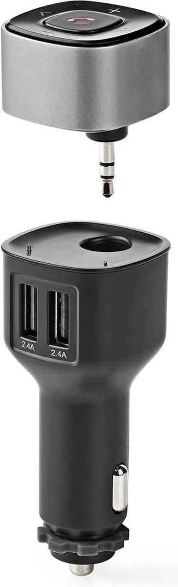 Nedis BTMA200BK Bluetooth Multi-Adapter - 7 uur - Grijs/Zwart