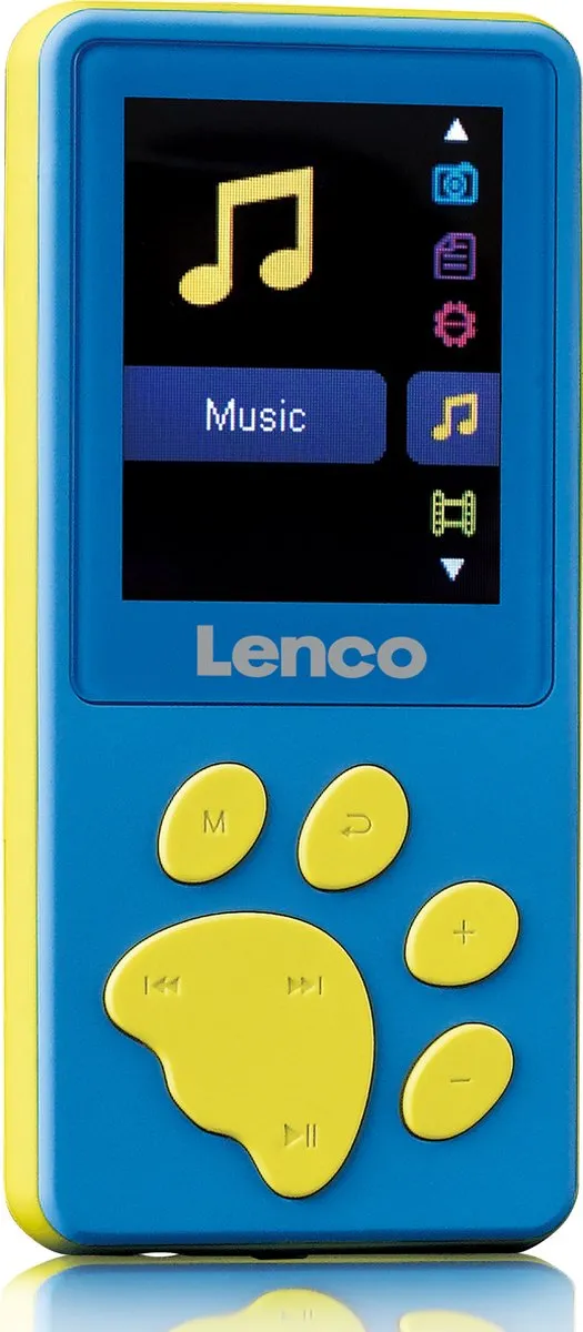 Lenco Xemio-560 MP3-speler 8GB - Blauw