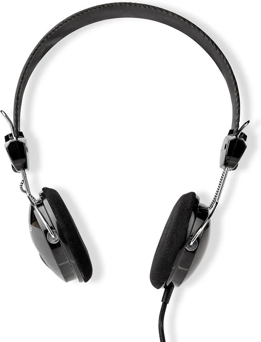 Nedis HPWD1104BK On-Ear Koptelefoon 1.1m
