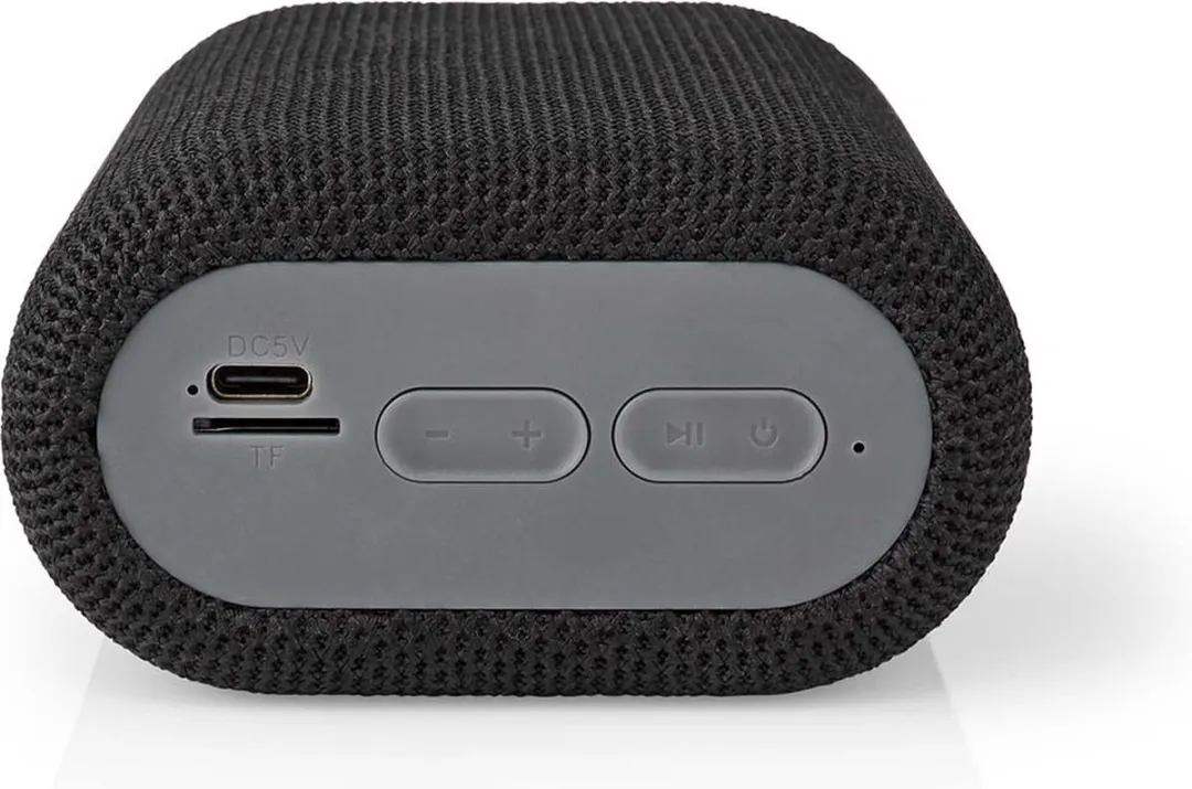 Nedis SPBT2005 Bluetooth Speaker 7W - Zwart - afbeelding 6 van 6