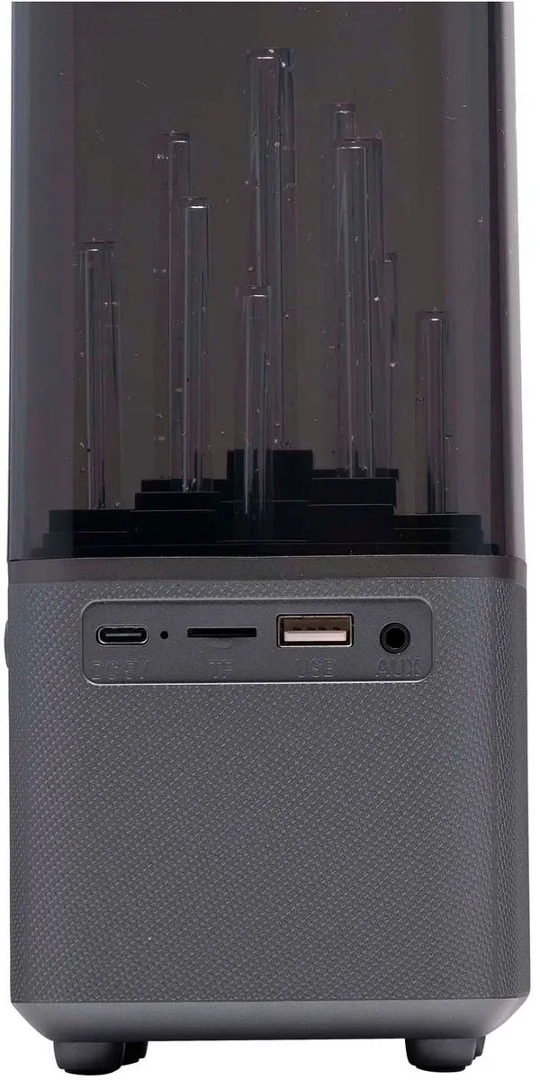Dunlop Bluetooth Speaker met Licht 8W - 1200mAh - Zwart