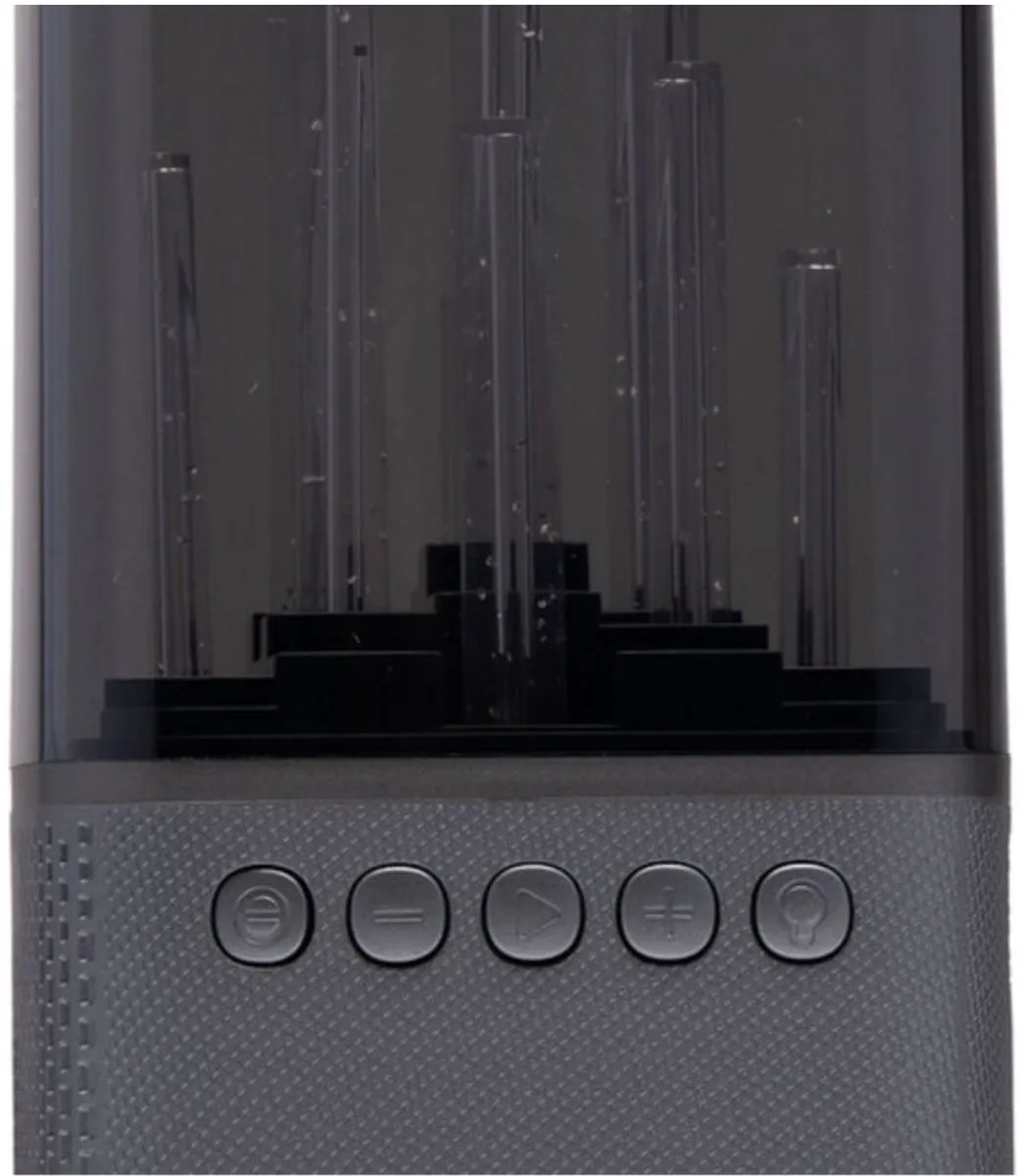 Dunlop Bluetooth Speaker met Licht 8W - 1200mAh - Zwart