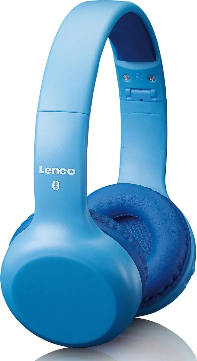 Lenco HPB-110BU Vouwbare Bluetooth Hoofdtelefoon - Blauw