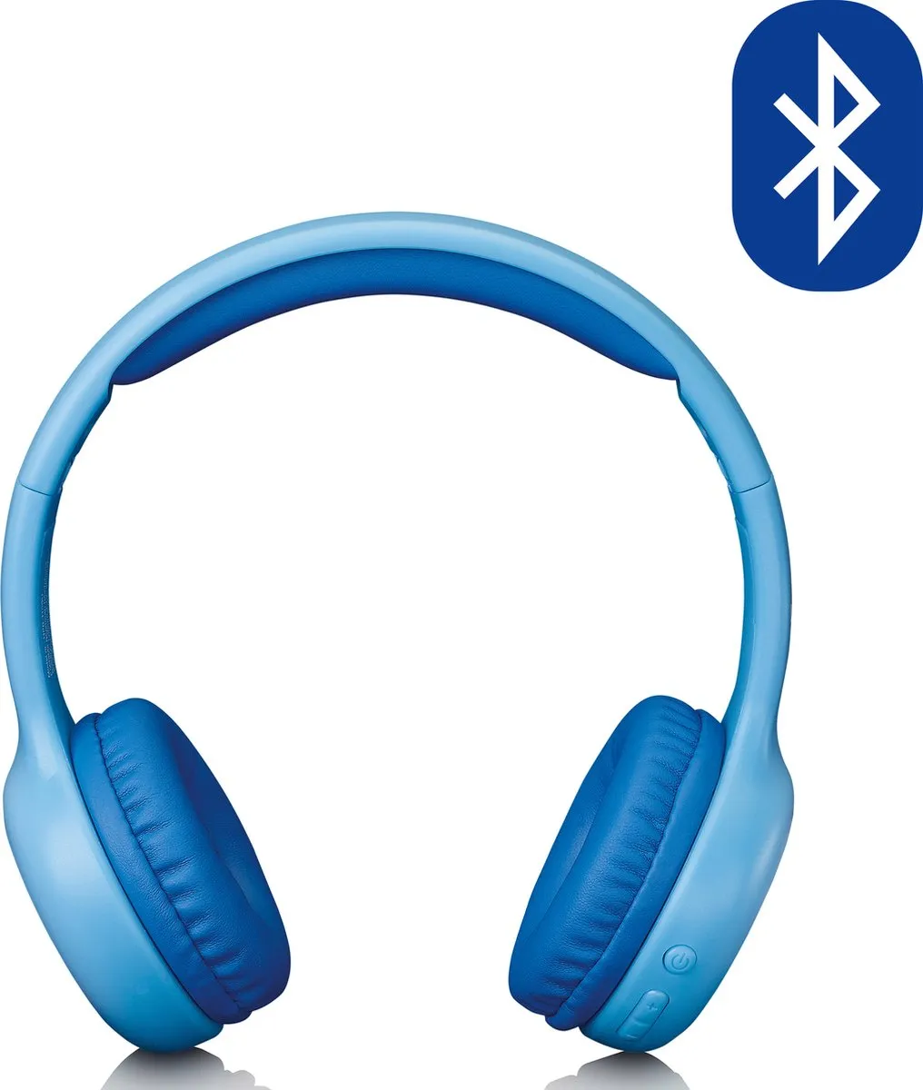 Lenco HPB-110BU Vouwbare Bluetooth Hoofdtelefoon