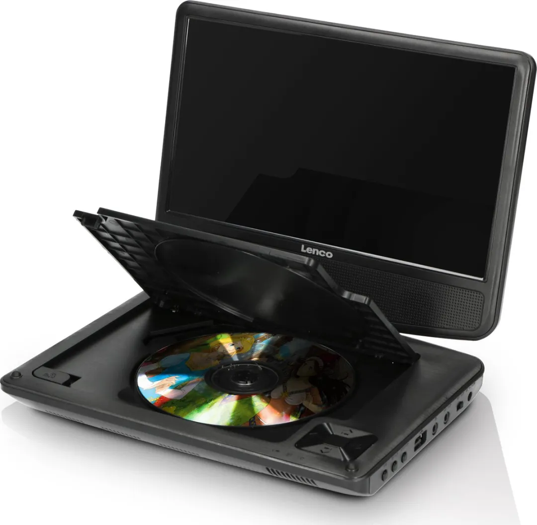 Lenco DVP-901BK Portable DVD-speler 9" - USB - Zwart - afbeelding 6 van 6
