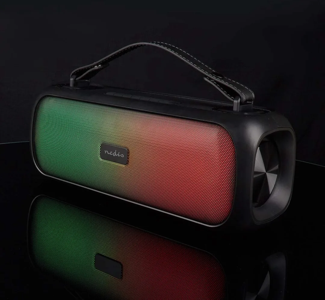 Nedis SPBB316 Bluetooth Party-Boombox 45W - Zwart