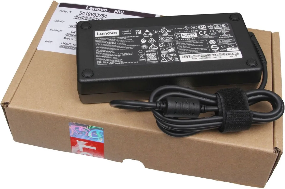 Lenovo 45N0370 Oplader 170W - Zwart