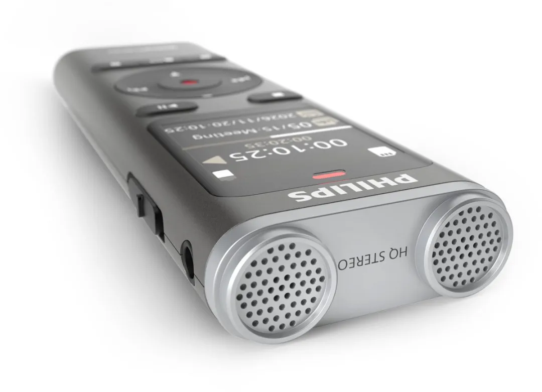 Philips DVT2075 Audio Recorder - 8GB - Antraciet