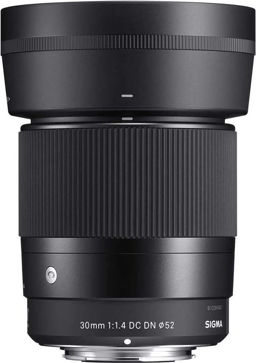 Sigma 30mm F1.4 DC DN Contemporary L-mount Objectief - 52mm