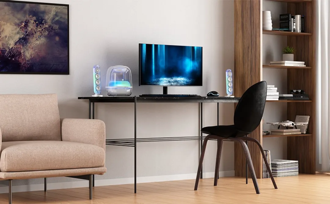 Harman Kardon SoundSticks 5 WiFi - WiFi Speaker - Wit - afbeelding 6 van 6