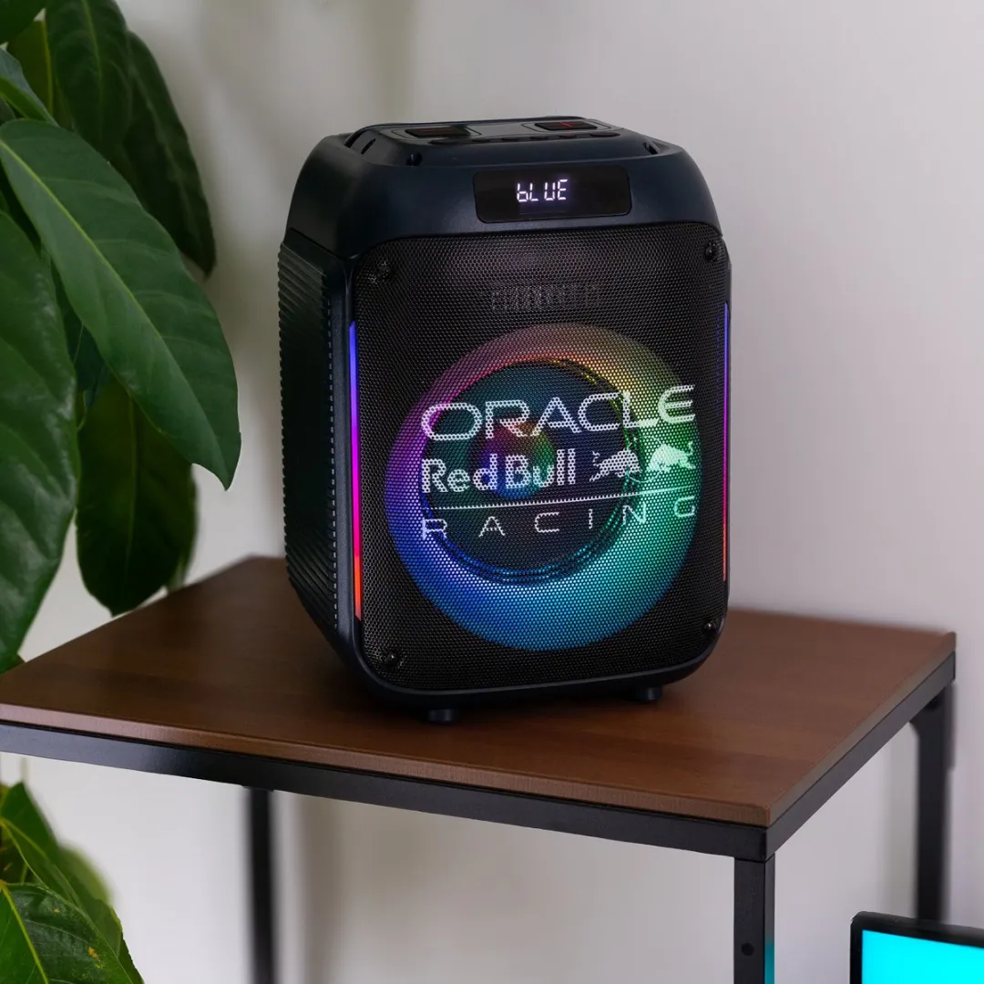 Caliber Oracle Red Bull Racing RB-SK250 Bluetooth Speaker - 40W - Donkerblauw