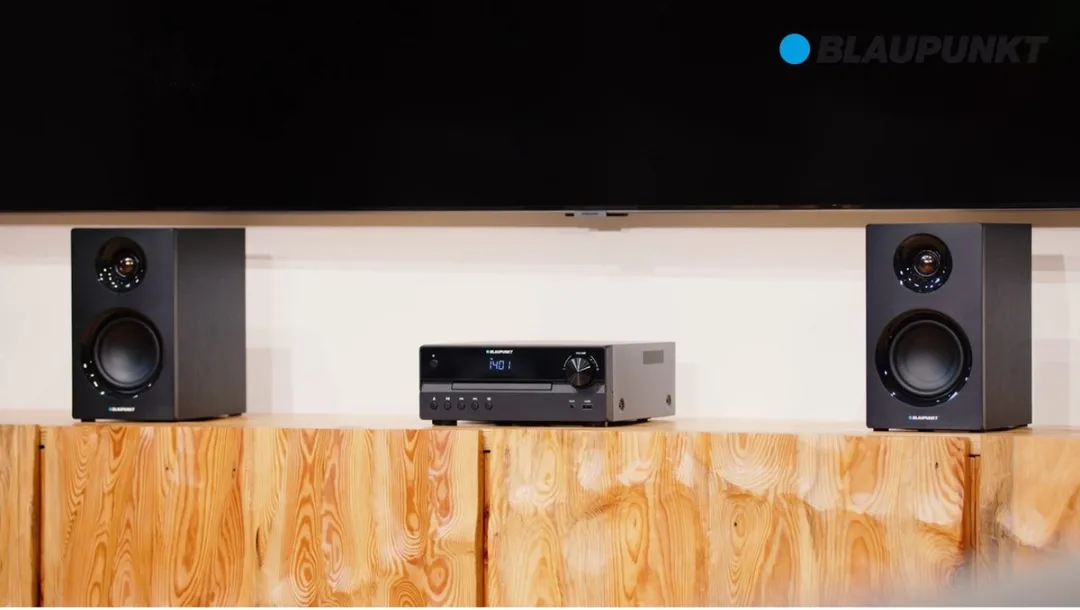Blaupunkt MS55SUB Microsysteem 240W - HDMI/CD/USB/FM/BT - Zwart