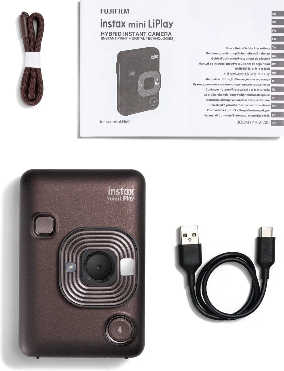 FUJIFILM instax mini LiPlay Deep Bronze - afbeelding 6 van 6