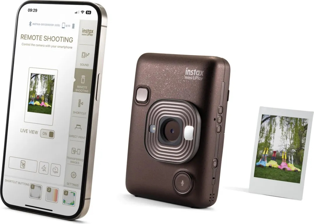 FUJIFILM instax mini LiPlay Deep Bronze