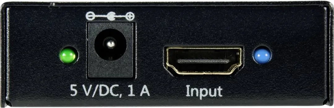 SpeaKa Professional SP-HDS-220 HDMI-splitter 2 poorten - 4K Zwart