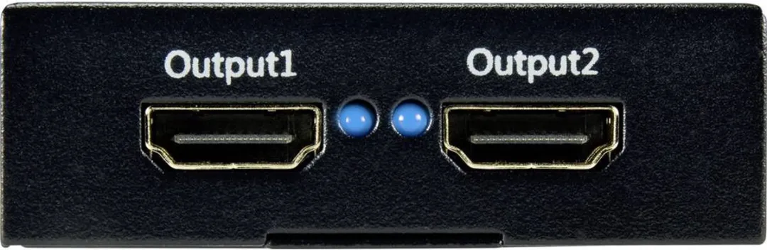 SpeaKa Professional SP-HDS-220 HDMI-splitter 2 poorten - 4K Zwart