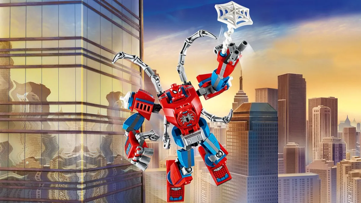 LEGO Marvel Spider-Man Mecha 76146 - 2 Minifiguren