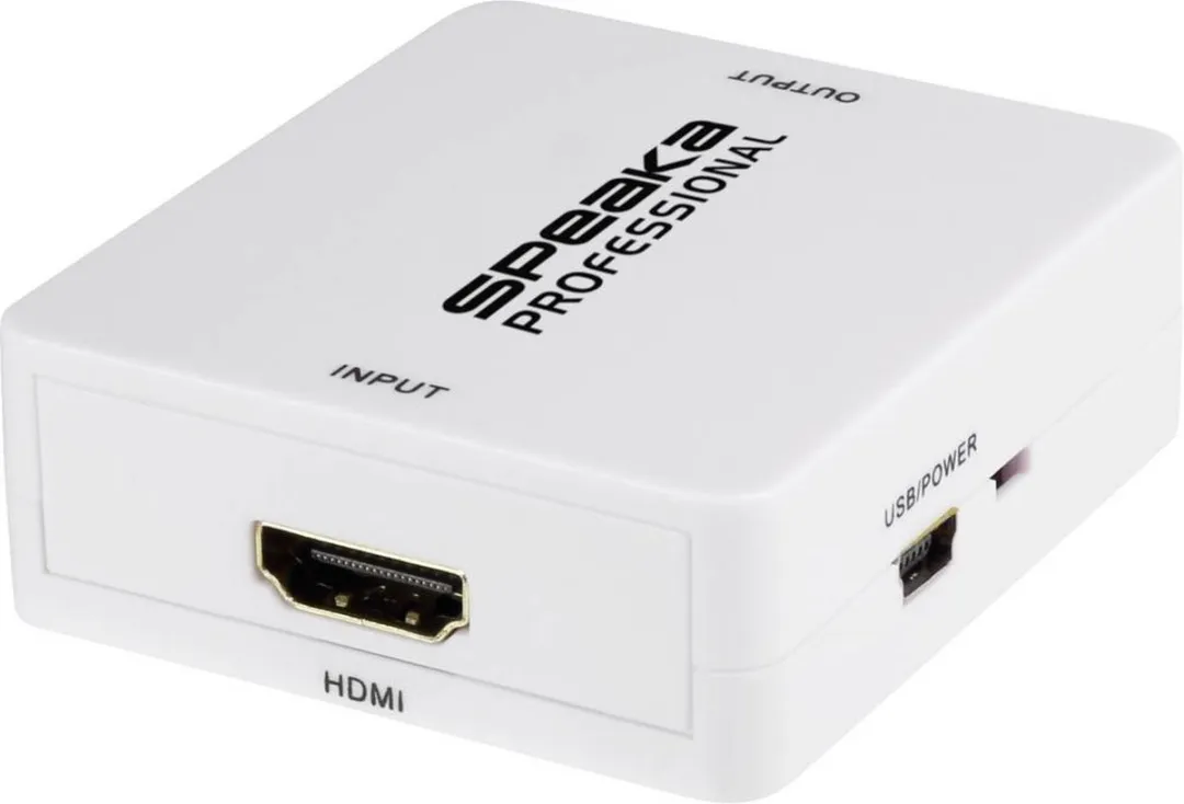 SpeaKa Professional SP-6773284 Audio Extractor - HDMI - Wit