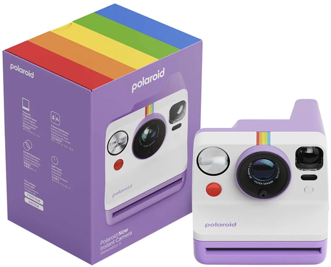 Polaroid Now Gen 3 Instantcamera - Paars