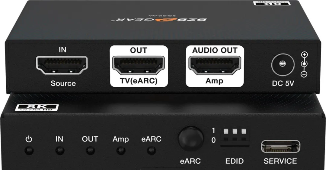 NÖRDIC 8K HDMI 2.1 eARC Audio Extractor