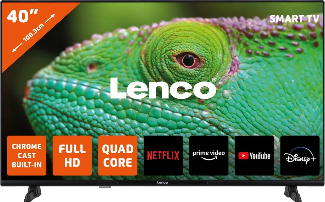 Lenco LED-4044BK Smart TV 40 inch Full HD