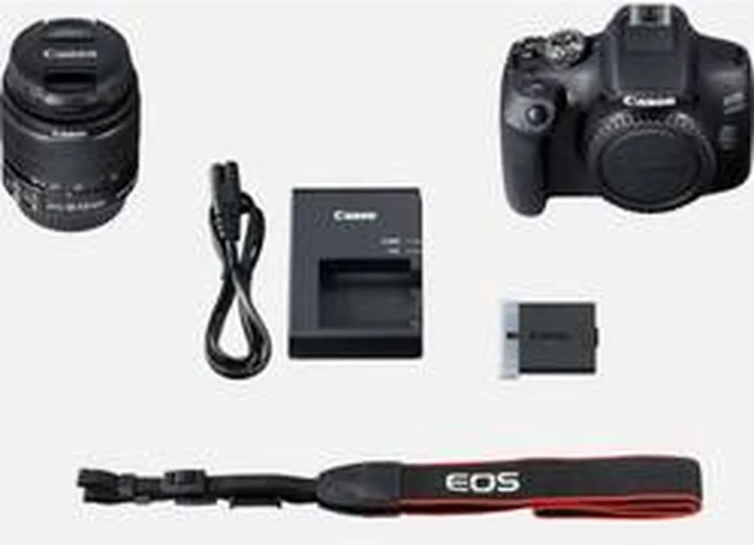 Canon EOS 2000D Spiegelreflexcamera 2728C003AA - Zwart - afbeelding 6 van 6