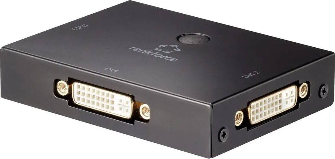 Renkforce RF-3795620 DVI-Switch 2 Poorten