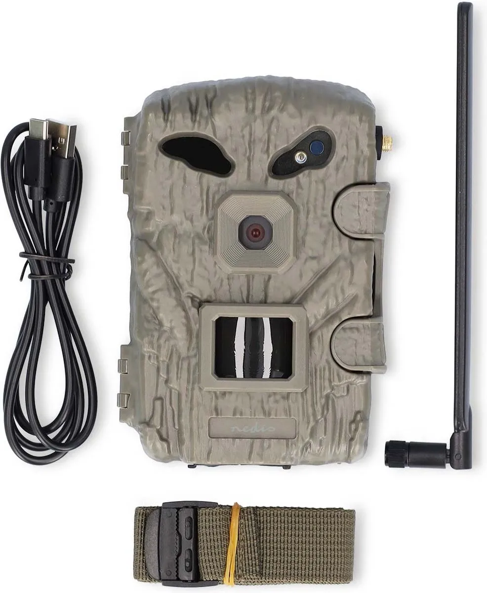 Nedis Wildcamera WCAM460GN 4G Full HD - 30MP - No Glow IR - Groen - afbeelding 6 van 6