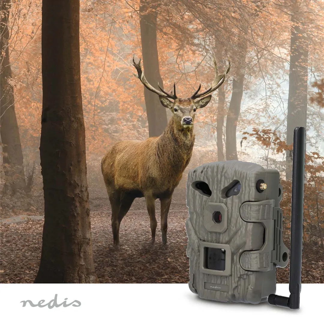 Nedis Wildcamera WCAM460GN 4G Full HD - 30MP - No Glow IR - Groen