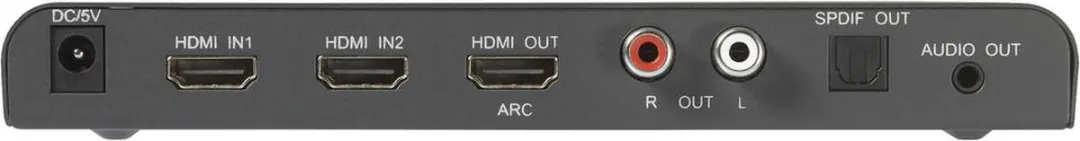 SpeaKa Professional SP-HDA-300 HDMI-switch 4K60Hz - Grijs