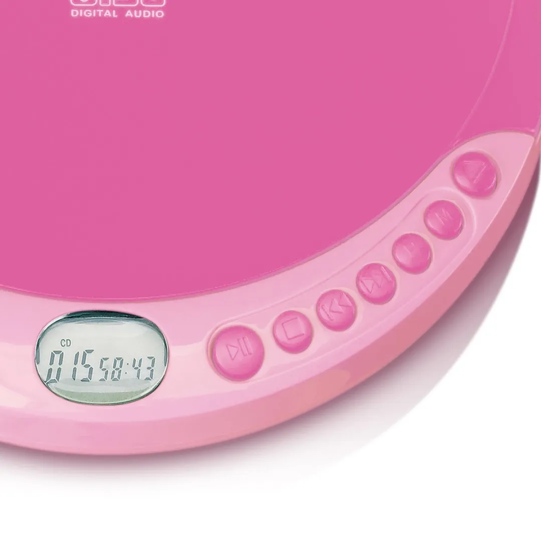 Lenco CD-011PK Discman - Roze
